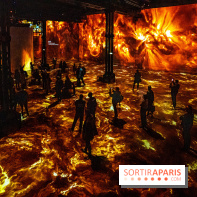 Photos : Destination Cosmos à l'Atelier des Lumières