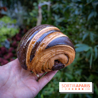 Photos : Boulangerie Baptiste aux Batignolles par Joël Defives - pain au chocolat