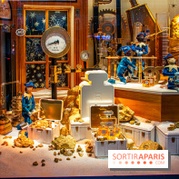 Inauguration des Vitrines de Noël des Galeries Lafayette 2021, les photos