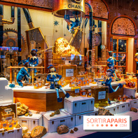 Inauguration des Vitrines de Noël des Galeries Lafayette 2021, les photos