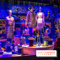 Inauguration des Vitrines de Noël des Galeries Lafayette 2021, les photos