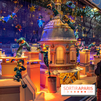 Inauguration des Vitrines de Noël des Galeries Lafayette 2021, les photos