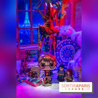 Inauguration des Vitrines de Noël des Galeries Lafayette 2021, les photos