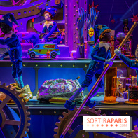 Inauguration des Vitrines de Noël des Galeries Lafayette 2021, les photos