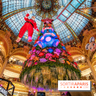 Le sapin des Galeries Lafayettes 2021 