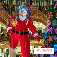 Le sapin des Galeries Lafayettes 2021 