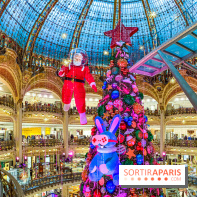 Le sapin des Galeries Lafayettes 2021 