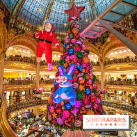 Le sapin des Galeries Lafayettes 2021 