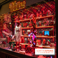 Inauguration vitrines et sapin des Galeries Lafayettes 2021 