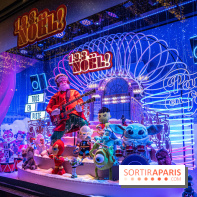 Inauguration vitrines et sapin des Galeries Lafayettes 2021 