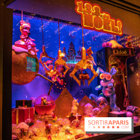 Inauguration vitrines et sapin des Galeries Lafayettes 2021 