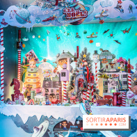 Inauguration vitrines et sapin des Galeries Lafayettes 2021 