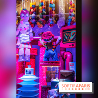 Inauguration vitrines et sapin des Galeries Lafayettes 2021 