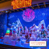 Inauguration vitrines et sapin des Galeries Lafayettes 2021 