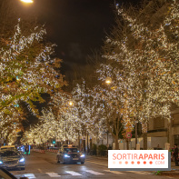 Illuminations de Noël 2021 de l'avenue Montaigne : nos photos
