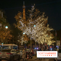 Illuminations de Noël 2021 de l'avenue Montaigne : nos photos