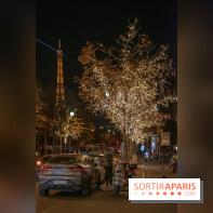Illuminations de Noël 2021 de l'avenue Montaigne : nos photos