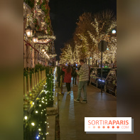 Illuminations de Noël 2021 de l'avenue Montaigne : nos photos