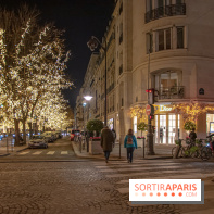 Illuminations de Noël 2021 de l'avenue Montaigne : nos photos