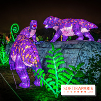 Festival des lumières du Jardin des Plantes 2021, l'Evolution en voie d'illumination - nos photos