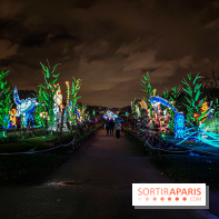 Festival des lumières du Jardin des Plantes 2021, l'Evolution en voie d'illumination - nos photos