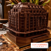 Photos : Bûche de Noël du Cheval Blanc par Maxime Fréderic 2021