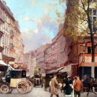 Paris en 1910 - 1920 peint par Léon Zeytline - PHOTOS 