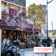 Les cafés fleuris de Paris