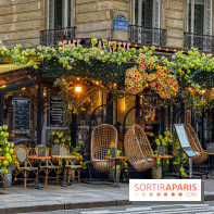 Les cafés fleuris de Paris