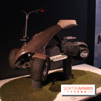 Scube Ci Flax, tricycle électrique en composite Lin