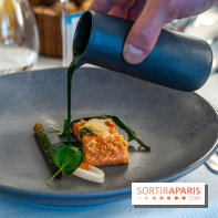 L'Axel, le restaurant étoilé de Fontainebleau, les photos