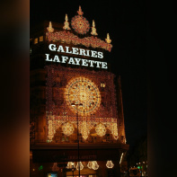 Noël 2009 aux Galeries Lafayette