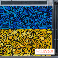 Le monde du street art se mobilise pour l'Ukraine à Paris, les photos