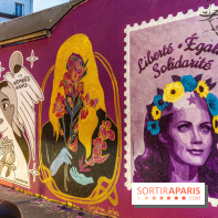 Le monde du street art se mobilise pour l'Ukraine à Paris, les photos