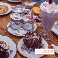 Le Jardin de Mademoiselle en mode Fête foraine sous la neige 
