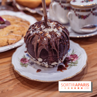 Le Jardin de Mademoiselle en mode Fête foraine sous la neige 