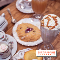 Le Jardin de Mademoiselle en mode Fête foraine sous la neige 