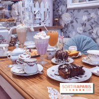 Le Jardin de Mademoiselle en mode Fête foraine sous la neige 