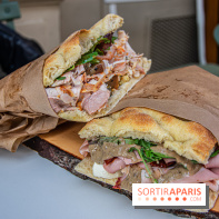 Toscanino, le restaurant de schiacciate en mode street food de la rue Mouffetard