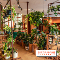 Le Café Vert du Printemps Haussmann 