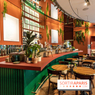 Le Café Vert du Printemps Haussmann 