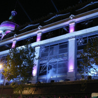 Illumination du Printemps Haussmann : Noël 2009