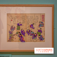 Exposition d'estampes Les Enfants de l'ère Meiji à la Maison de la Culture du Japon - nos photos