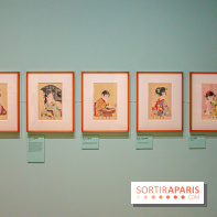 Exposition d'estampes Les Enfants de l'ère Meiji à la Maison de la Culture du Japon - nos photos