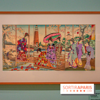 Exposition d'estampes Les Enfants de l'ère Meiji à la Maison de la Culture du Japon - nos photos