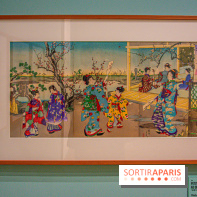 Exposition d'estampes Les Enfants de l'ère Meiji à la Maison de la Culture du Japon - nos photos