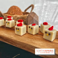 Les chocolats de Pâques géométriques 2022 de Choco au Carré