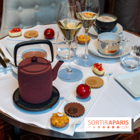 Le tea time de Quentin Lechat au Royal Monceau, les photos 