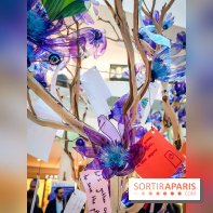 Les bouteilles à la mer, l'exposition poétique et florale autour de la pollution à Beaugrenelle