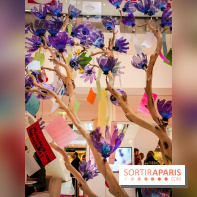 Les bouteilles à la mer, l'exposition poétique et florale autour de la pollution à Beaugrenelle